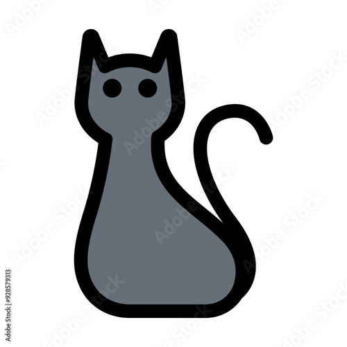 Wallpaper Mural Cat icon Torontodigital.ca