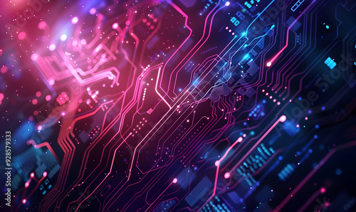 modern tech background abstract design