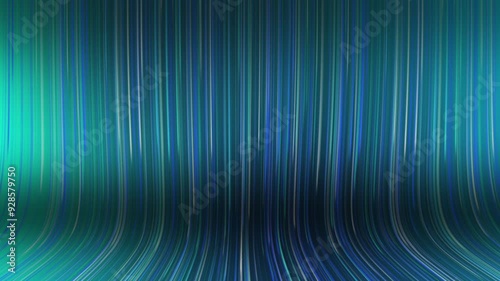 Dynamic Lines Blue Background Video .