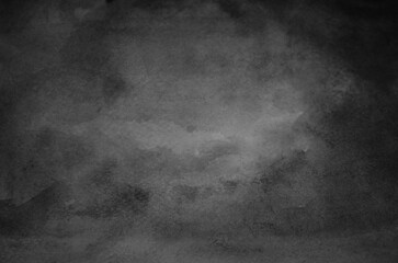 abstract watercolor black grunge background design