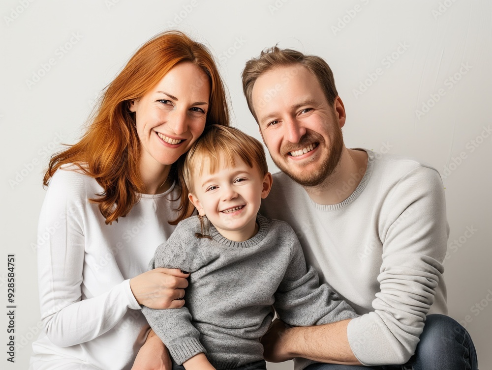 Family father mother son daughter kid studio photo white background Family father mother son daughter kid studio photo white background