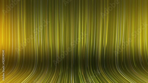 Dynamic Lines Yellow Background Video 