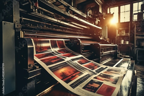 Printing Press at Work