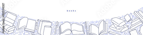 Book Literature education Library Lesson at school