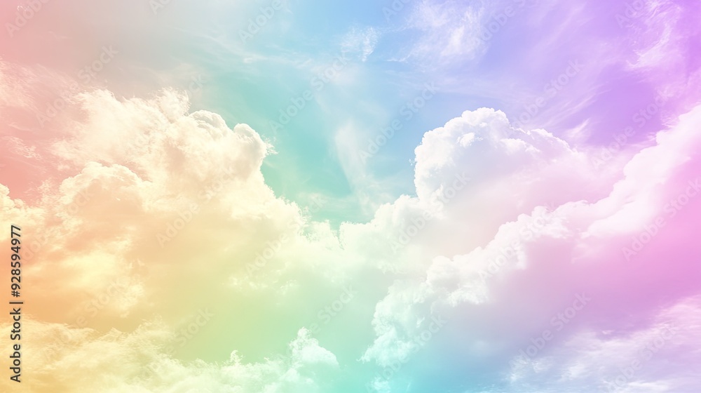 A pastel rainbow background with soft, blending colors, ideal for a whimsical and dreamy look. A pastel rainbow background with soft, blending colors, ideal for a whimsical and dreamy look.