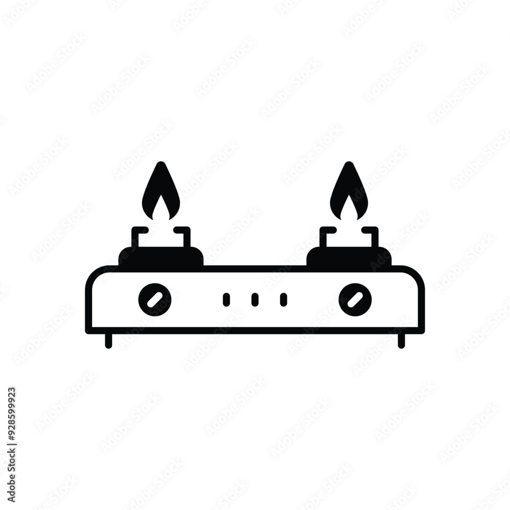Gas Stove vector icon Gas Stove vector icon