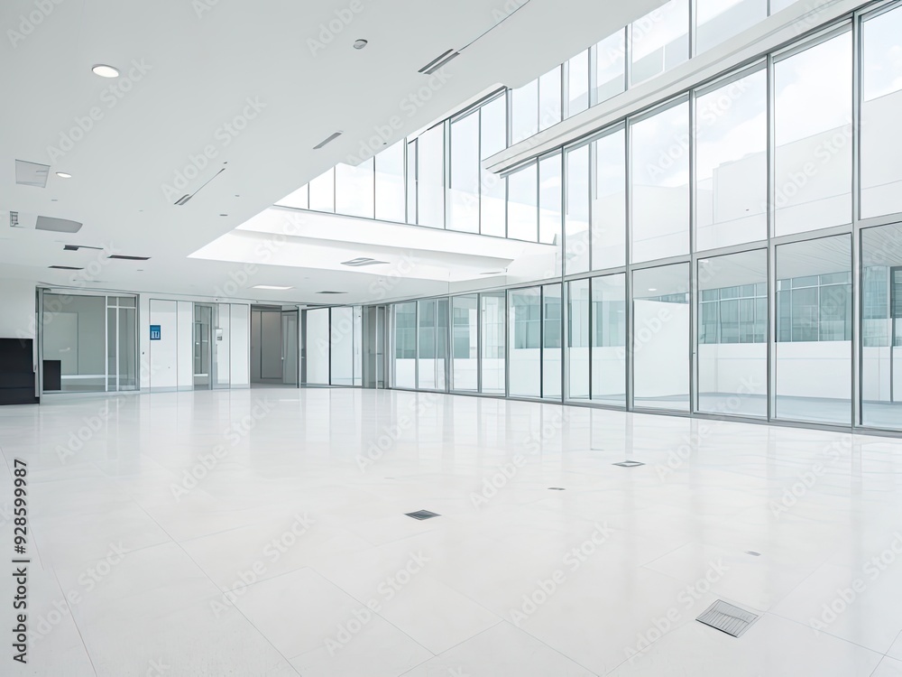 Free image showing a modern building's empty front floor Free image showing a modern building's empty front floor