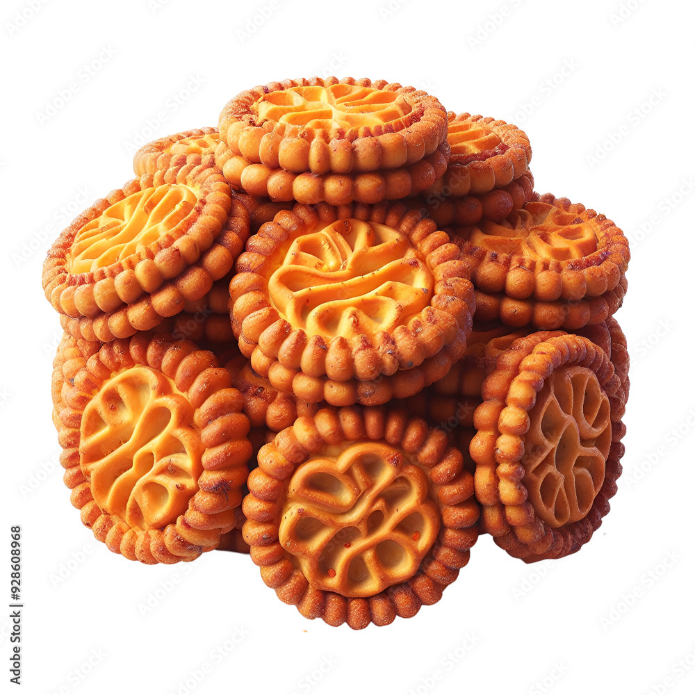 cookies on a white background cookies on a white background