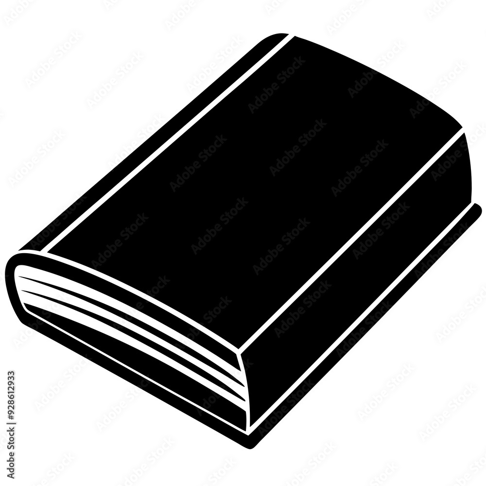 black vector notebook notebook on a white background black vector notebook notebook on a white background