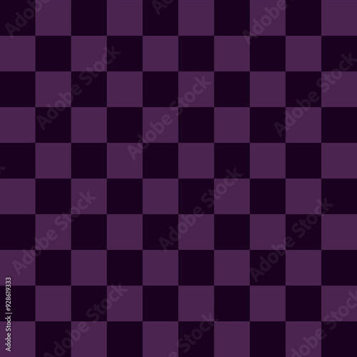 Purple checkered 