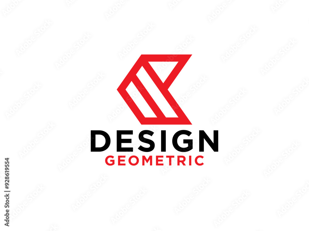 Arrow Letter K Construction Building Logo Design