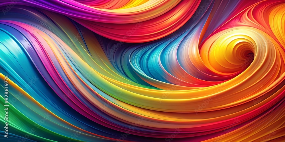 Fototapeta premium Abstract background with vibrant colors and dynamic swirls, digital, backdrop, design, texture, artistic, pattern
