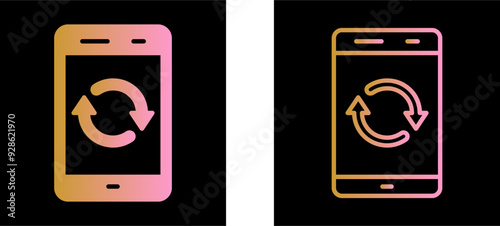 Sync Vector Icon