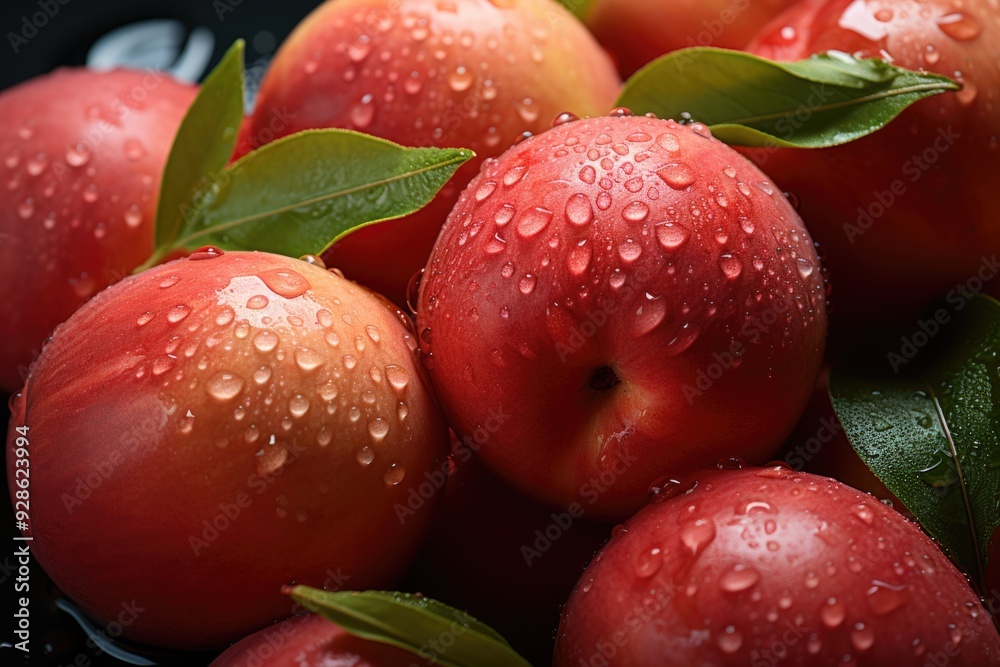 CLOSE UP Texture of Peach, generative IA CLOSE UP Texture of Peach, generative IA