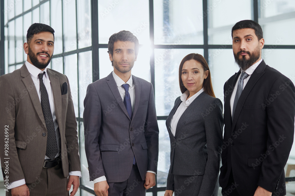 Group of startup entrepreneurs in modern office Group of startup entrepreneurs in modern office