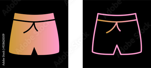 Swim Suit Vector Icon