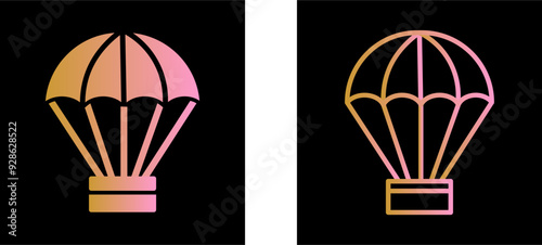 Parachute Vector Icon
