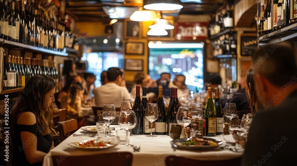 Step into a bustling Italian trattoria, where traditional dishes and wines create a memorable meal. Step into a bustling Italian trattoria, where traditional dishes and wines create a memorable meal.