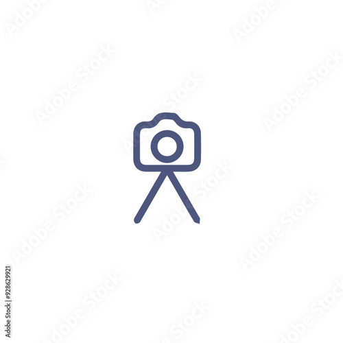 camera vector line icon , photo icon , cam symbol