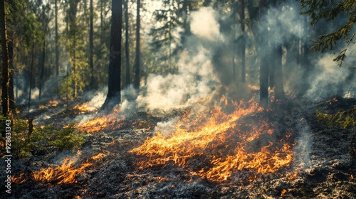 International cooperation is essential in addressing the global challenge of forest fires. photo