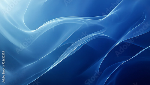 Design a sleek, minimalist desktop background in blue with smooth lines and abstract patterns. The overall design is clean and simple, with subtle variations in shade and texture, creating a sophistic