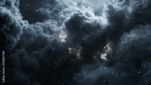 Dark clouds background