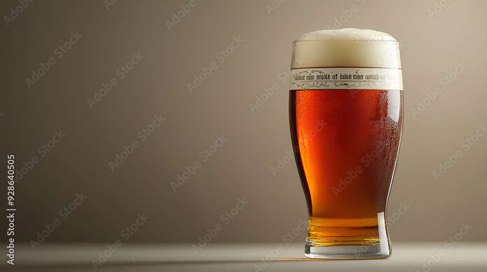 A tall glass of dark red beer with white foam on top, A tall glass of dark red beer with white foam on top,