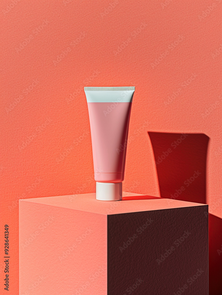 Mockup of a pink cream cosmetic container, isolated on a clean background. The image highlights the sleek design and soft color, perfect for showcasing skincare or beauty products.
Mockup of a pink cream cosmetic container, isolated on a clean background. The image highlights the sleek design and soft color, perfect for showcasing skincare or beauty products.