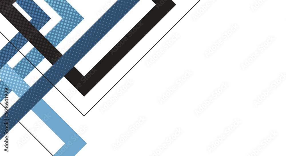 Modern abstract presentation background in blue white colors Modern abstract presentation background in blue white colors