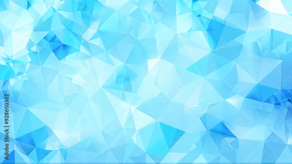 Polygonal Ice Pattern: Modern Geometric Art Polygonal Ice Pattern: Modern Geometric Art