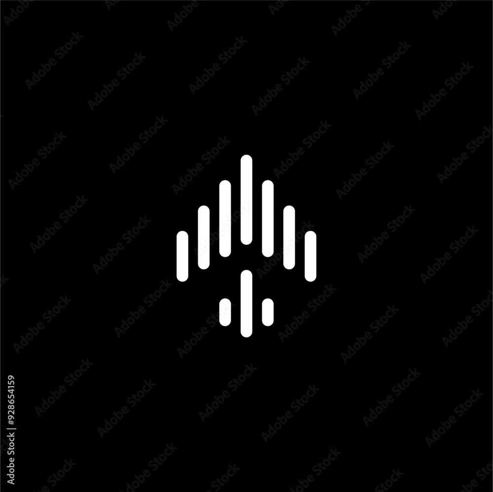minimalist jet or rocket logo concept vector icon minimalist jet or rocket logo concept vector icon