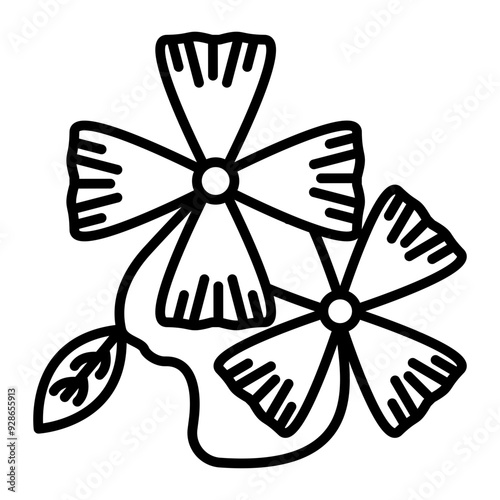 Dogwood line icon