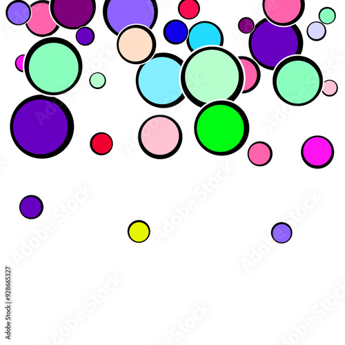 abstract background with circles