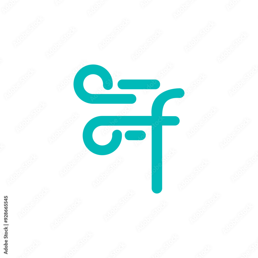 a combination of logos and vectors of wind, with initials, letters, numbers, or alphabets for business and others a combination of logos and vectors of wind, with initials, letters, numbers, or alphabets for business and others