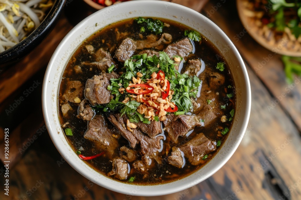 Devil's Black Soup, A modern variation known for its extreme spiciness. Devil's Black Soup, A modern variation known for its extreme spiciness.