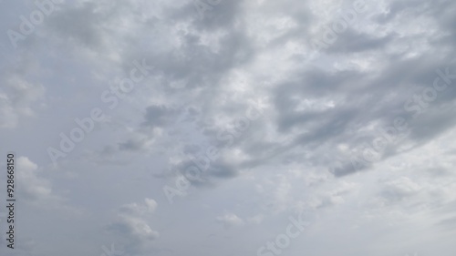 abstract background of blue sky with clouds