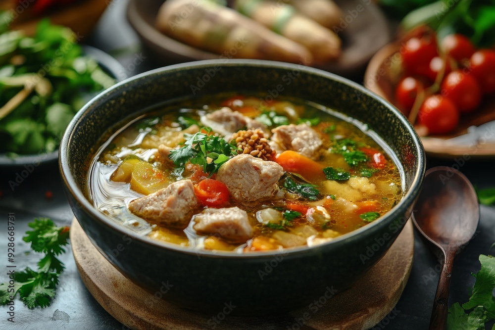 Nguling Black Soup. It is known for its slightly sweeter and more aromatic broth, thanks to the addition of more spices. Nguling Black Soup. It is known for its slightly sweeter and more aromatic broth, thanks to the addition of more spices.