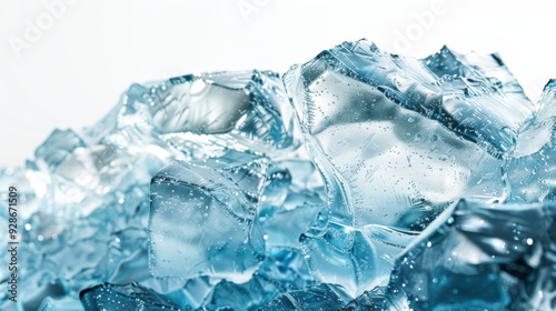 Wallpaper Mural Close up of ice cubes Torontodigital.ca