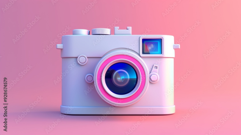 3D Polaroid Camera Icon and Frame for Social Media. 3D Photo Camera. Photography Icon Concept. Modern Cartoon Design. 3D Polaroid Camera Icon and Frame for Social Media. 3D Photo Camera. Photography Icon Concept. Modern Cartoon Design.