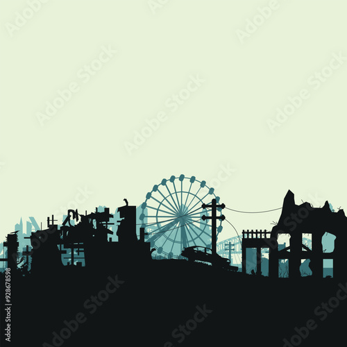 Ruined city