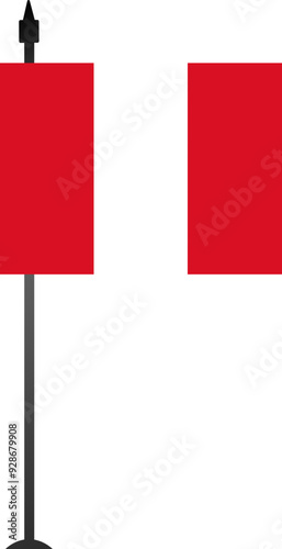 Peruvian Flag Pole