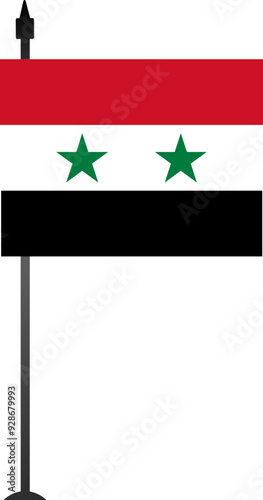 Syrian Flag Pole