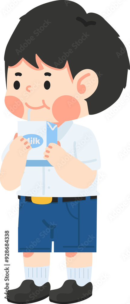kid boy is drinking milk kid boy is drinking milk