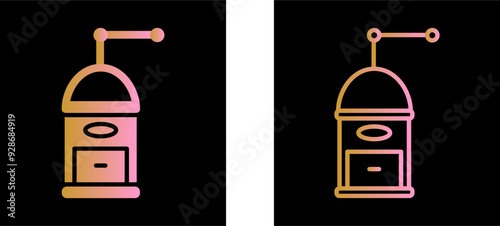 Coffee Grinder Vector Icon
