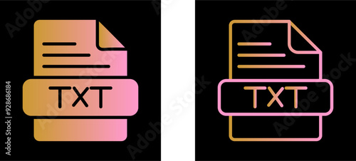 TXT Vector Icon