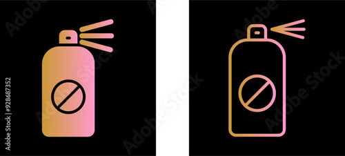 Pesticide Bottle Vector Icon