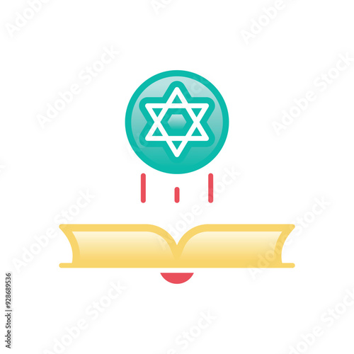 Magic spell vector icon