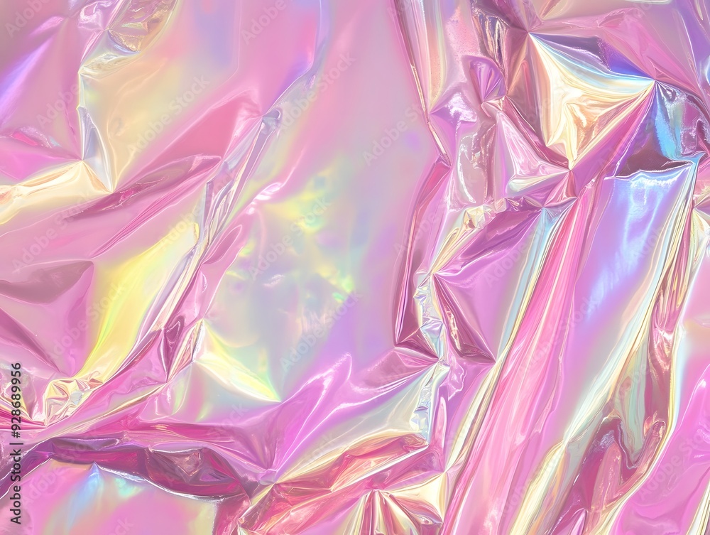 Fototapeta premium pink iridescent background