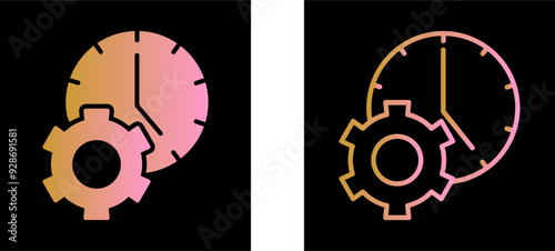 Time Planning Vector Icon