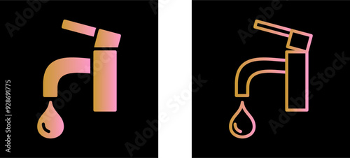 Water Tap Vector Icon